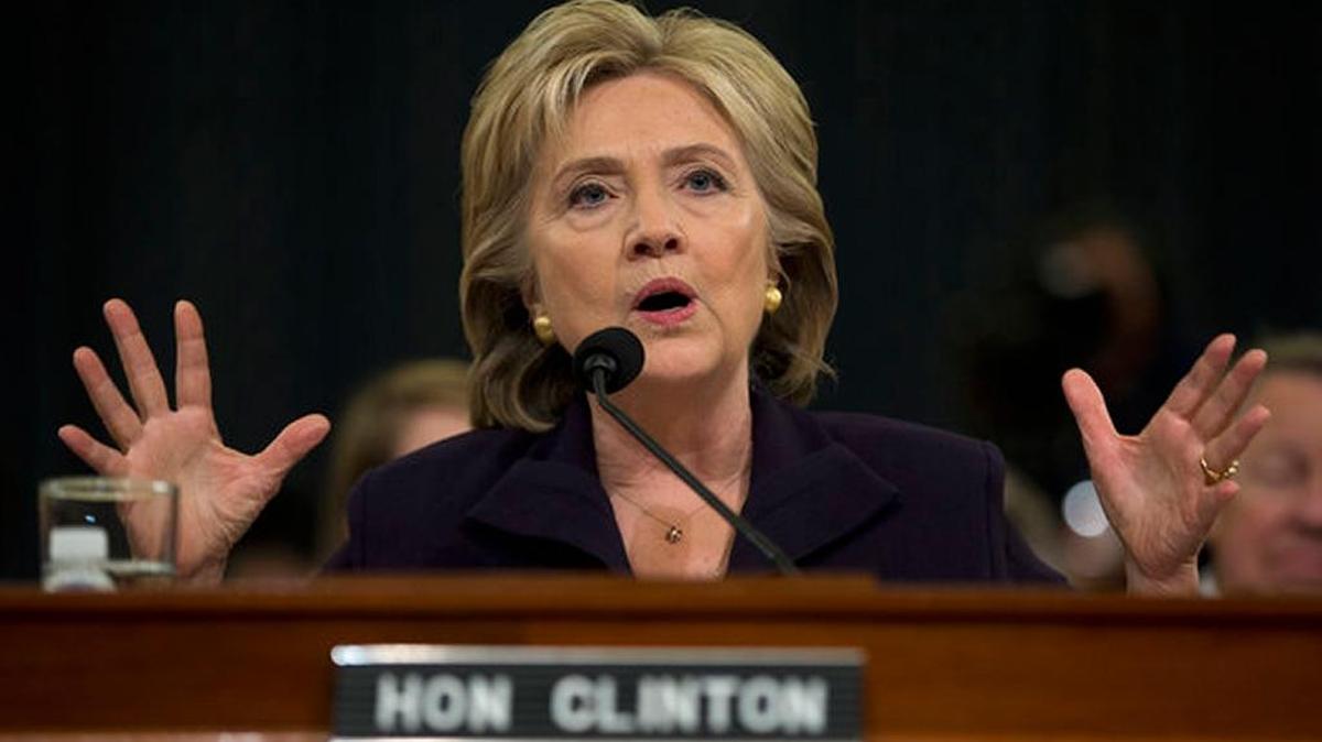 Democratic presidential candidate Hillary Clinton testifies on Capitol Hill on Thursday before the House Benghazi Committee.