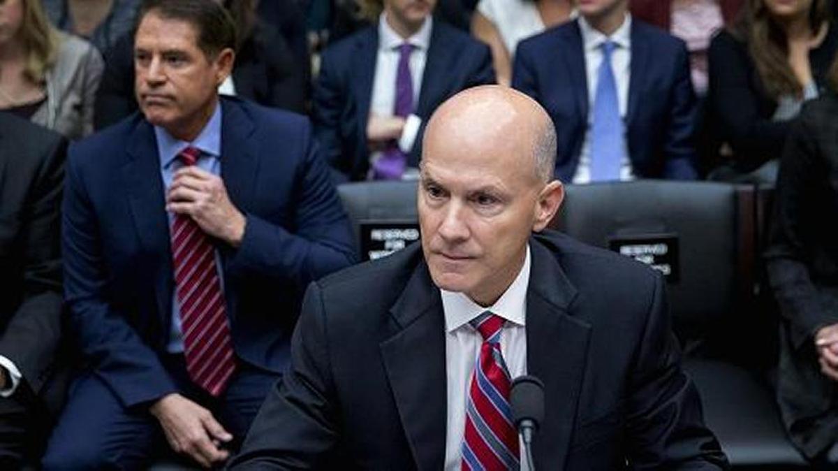 Richard Smith, former chairman and chief executive officer of Equifax Inc., on Tuesday waits to begin a House Energy and Commerce Committee hearing in Washington, D.C.