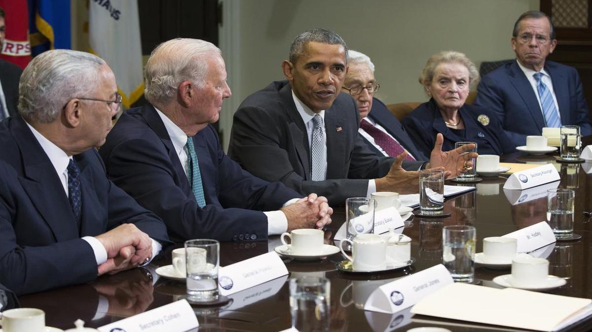 President Obama met last year with a host of former U.S. officials including Henry Kissinger, to seek support for the Trans-Pacific Partnership trade agreement.
