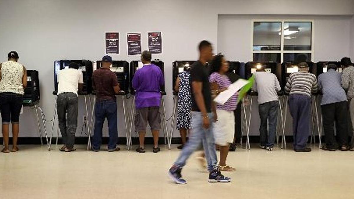 Trump commission on election integrity wants information about Florida voters like these, shown in 2016.
