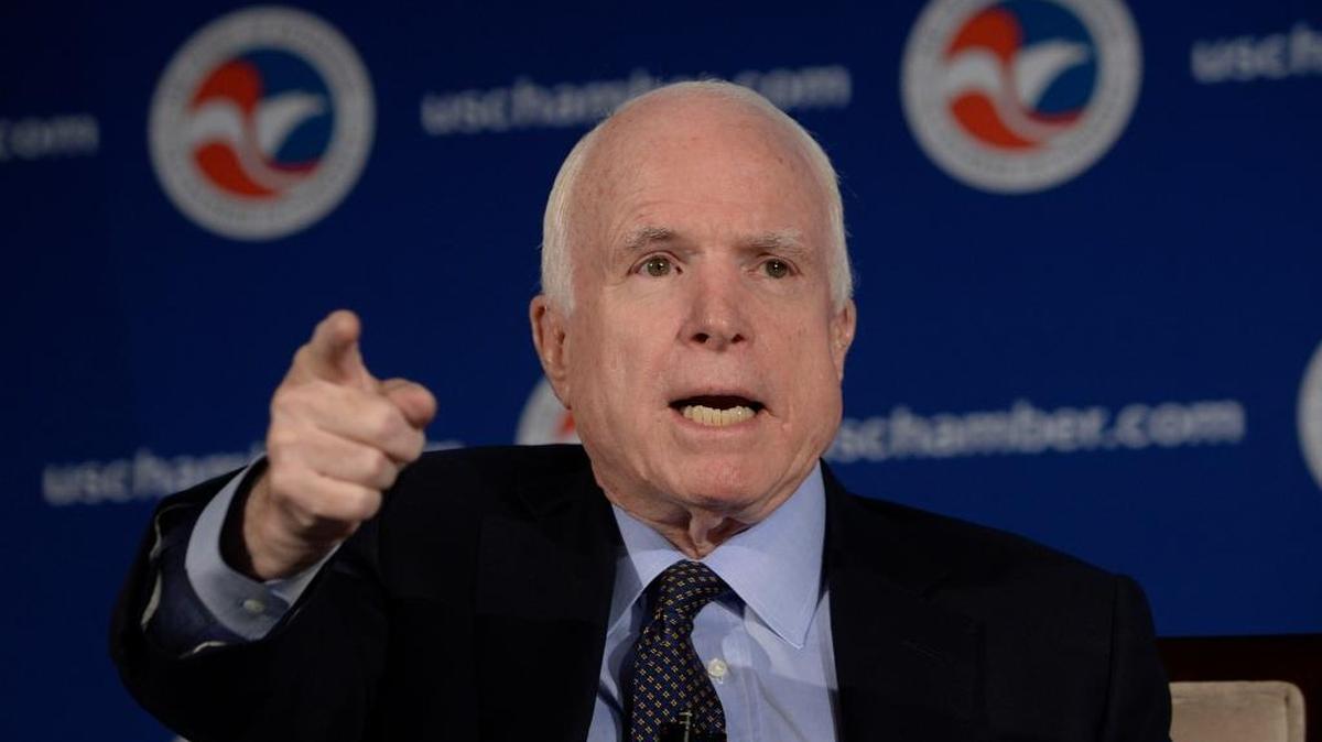 Sen. John McCain. R.-Ariz., says he wants a thorough investigation of reports that Russia meddled in the 2016 U.S. presidential election.