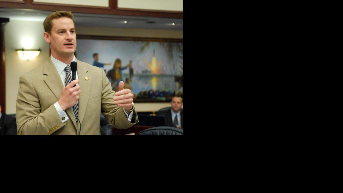 
GUNS IN THE MIX: Florida Rep. Greg Steube says he is concerned with campus safety.
