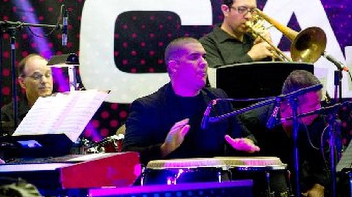 In 2014, Erick Castañeda and other members of the Miami Big Sound Orchestra played during a Jazz at MoCA concert.