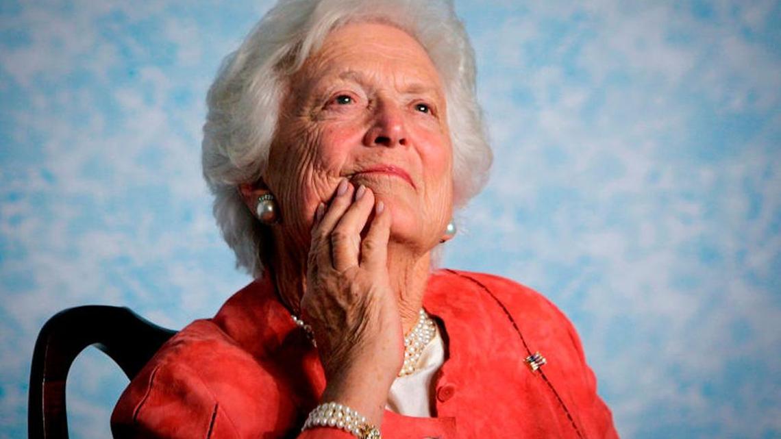 Barbara Bush, mother of former Florida Gov. Jeb Bush, passed away Tuesday in her home in Houston.
