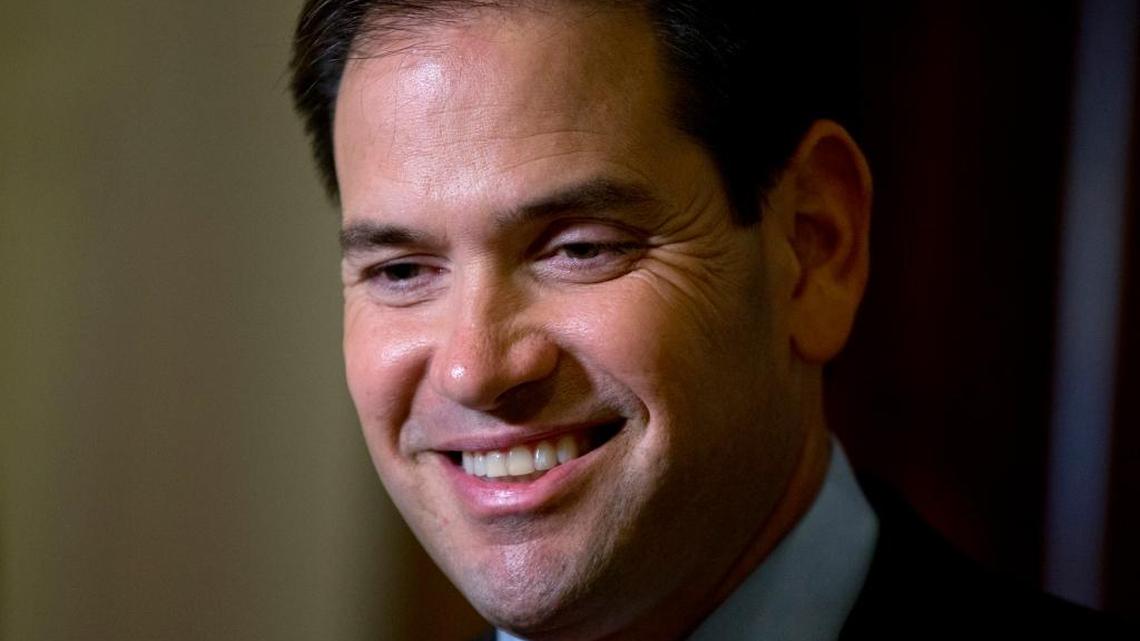 Sen. Marco Rubio reversed his position and said Wednesday he will run for re-election to the Senate.