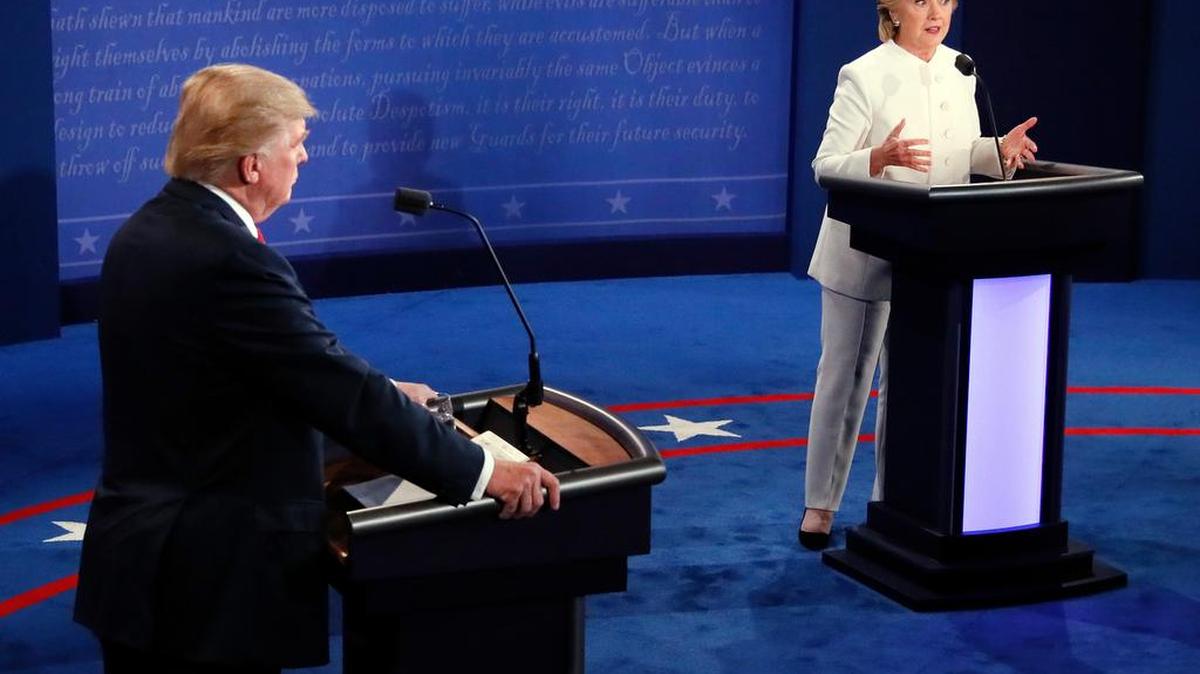 Hillary Clinton and Donald Trump held their third and final presidential debate in Las Vegas on Wednesday night.