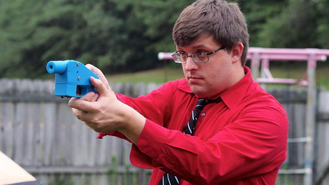 Guns for everyone - with a 3D printer and a computer to download the file from the Internet.