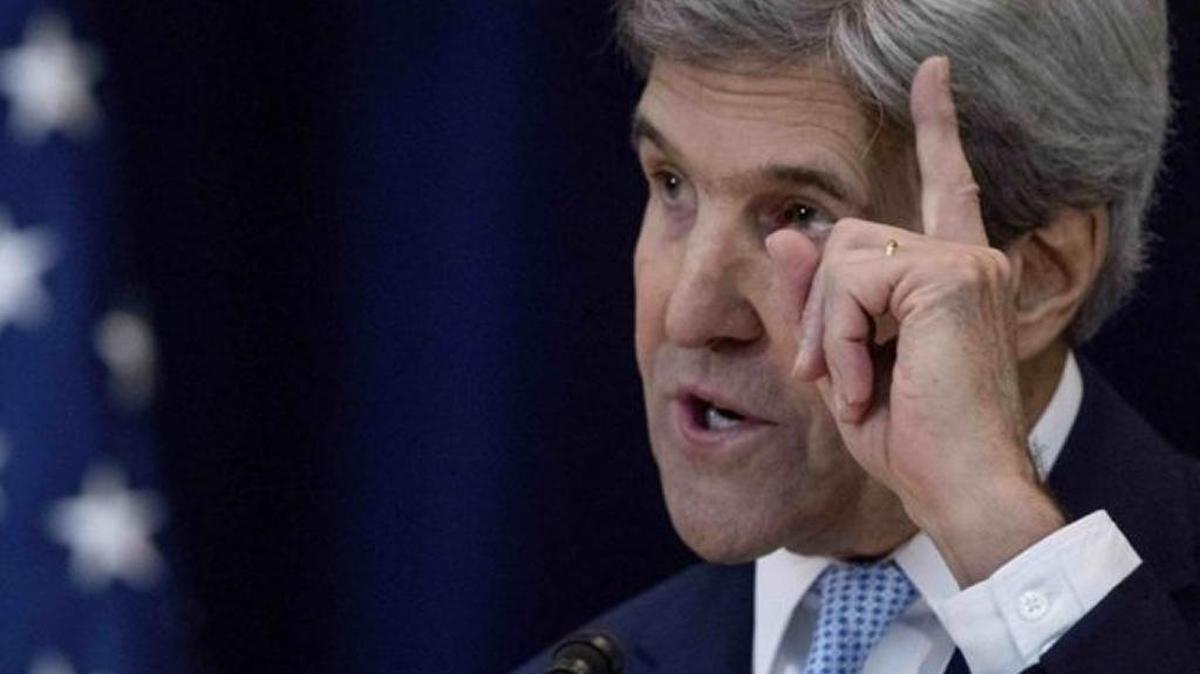 Secretary of State Kerry during his 72-minute speech Wednesday. The main topic was Israel.
