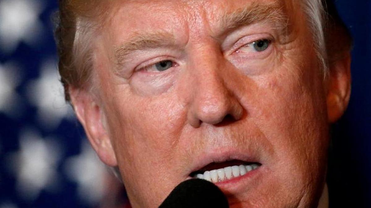President Donald Trump speaks at Mar-a-Lago in Palm Beach after the U.S. fired a barrage of cruise missiles into Syria Thursday night in retaliation for this week's gruesome chemical weapons attack against civilians.