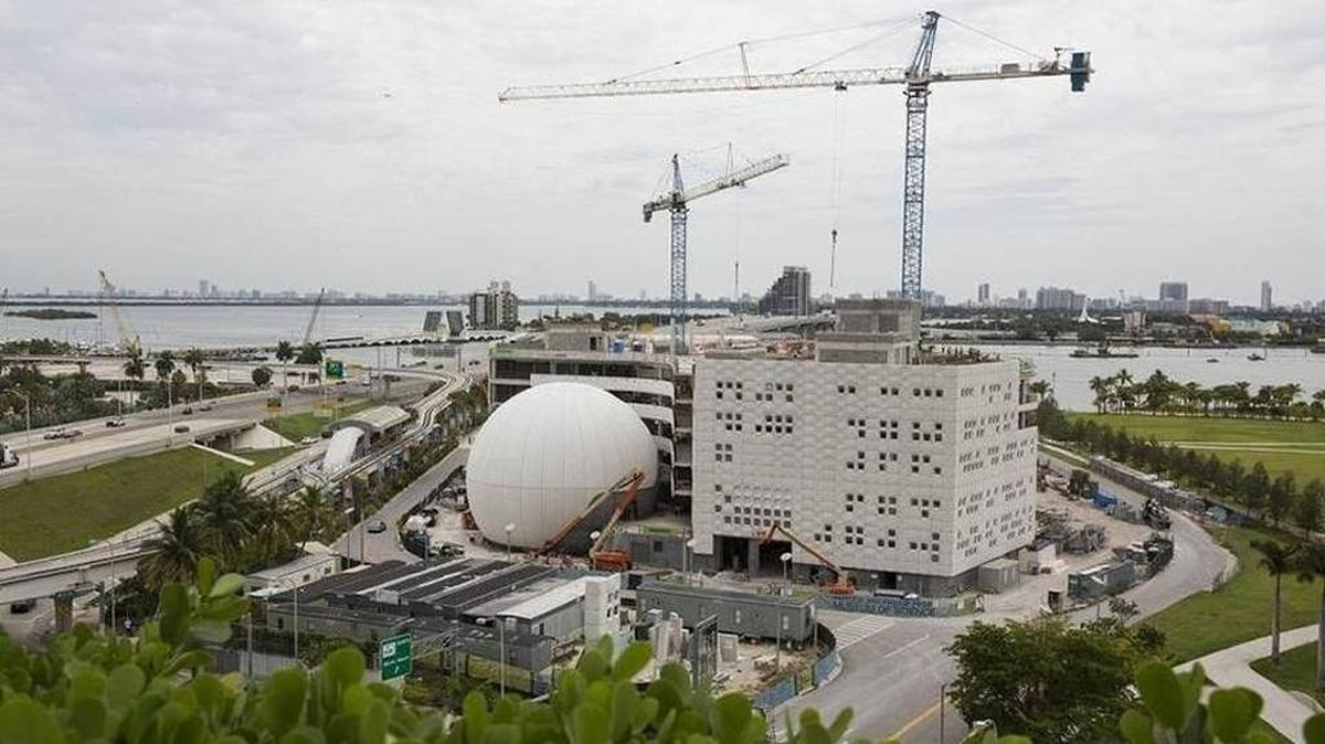 The new Patricia and Phillip Frost Science Museum.