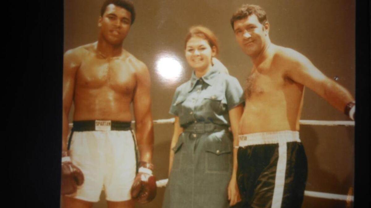Ali and Marciano with Gordon/
