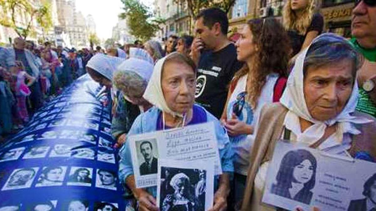 Grandmothers of children abducted in Argentina’s ‘dirty war’ hold protest demonstrations often.