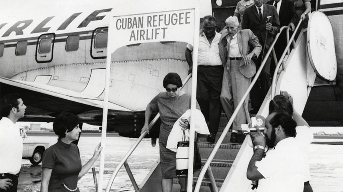 Following the Cuban Missile Crisis and the Bay of Pigs invasion, Cuban exiles were allowed passage out of the island and were welcomed in the U.S.