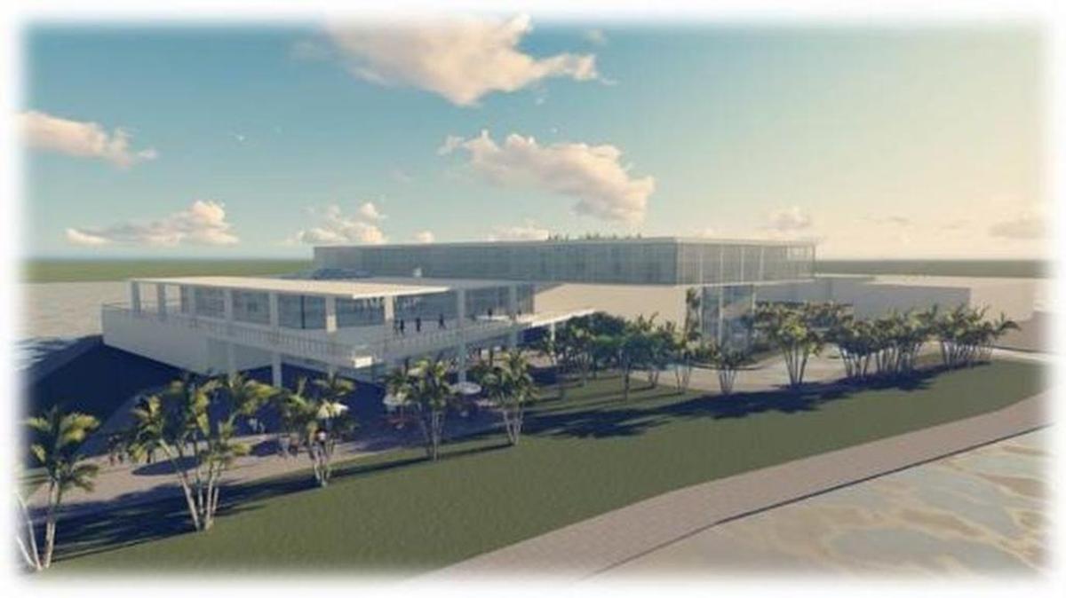 Architectural rendering of CasaCuba at FIU