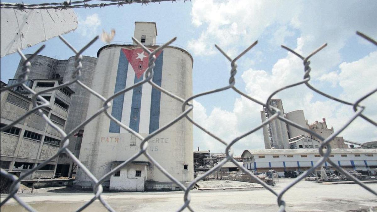 A nationalized cement factory in Mariel, Cuba once owned by Lone Star Industries of Connecticut, is among thousands of U.S.-owned properties nationalized by Cuba and long ignored in the political battle between the two countries - until now.