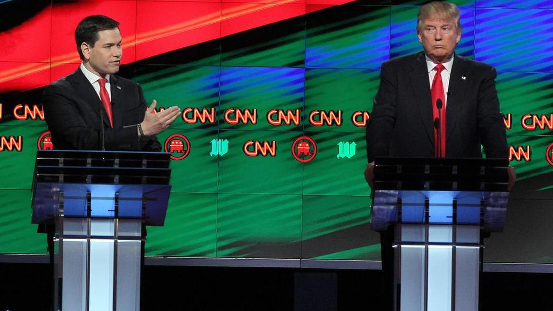 Sen. Marco Rubio and Donald Trump once traded insults, but now Rubio says he’d be ‘honored’ to speak on behalf of his former rival.