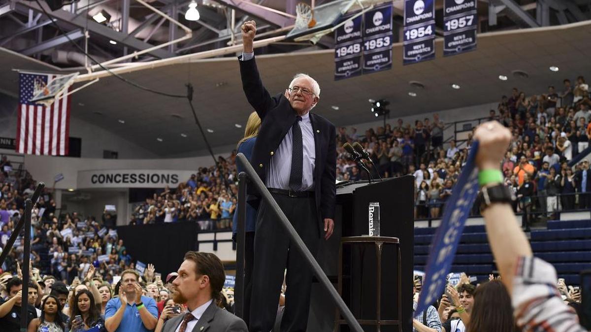 Democratic presidential candidate Sen. Bernie Sanders says the delegate selection process is unfair to his campaign.