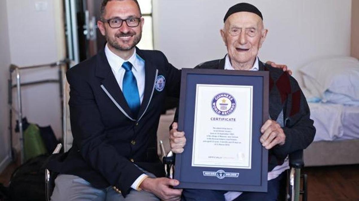 Israel Kristal, 112 years old, was declared the world’s oldest man by Guinness World Records.