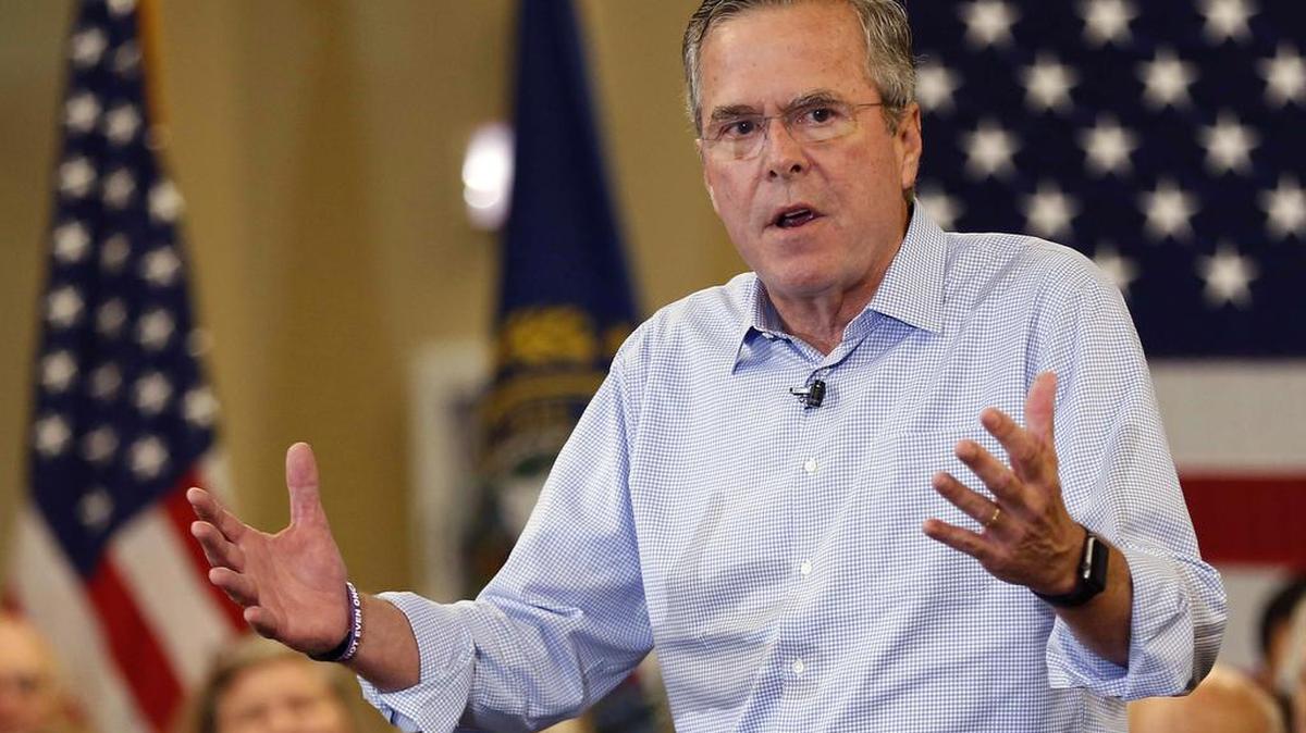 
Republican presidential candidate Jeb Bush continues to get criticism for recent comments about mass shootings.
