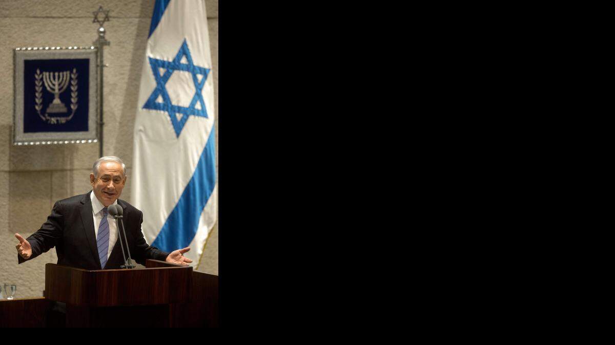
NEW START: Israeli Prime Minister Benjamin Netanyahu addresses the opening winter session of the Knesset.
