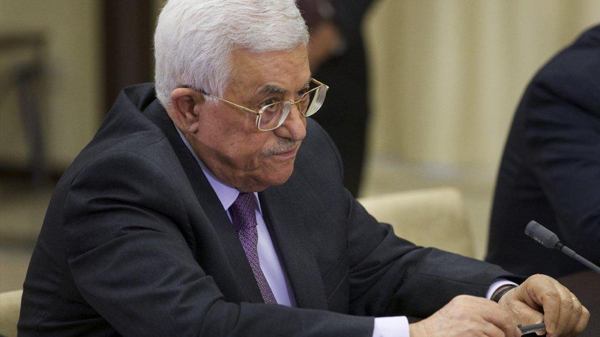 
A majority of Palestinians want President Mahmoud Abbas to resign. 
