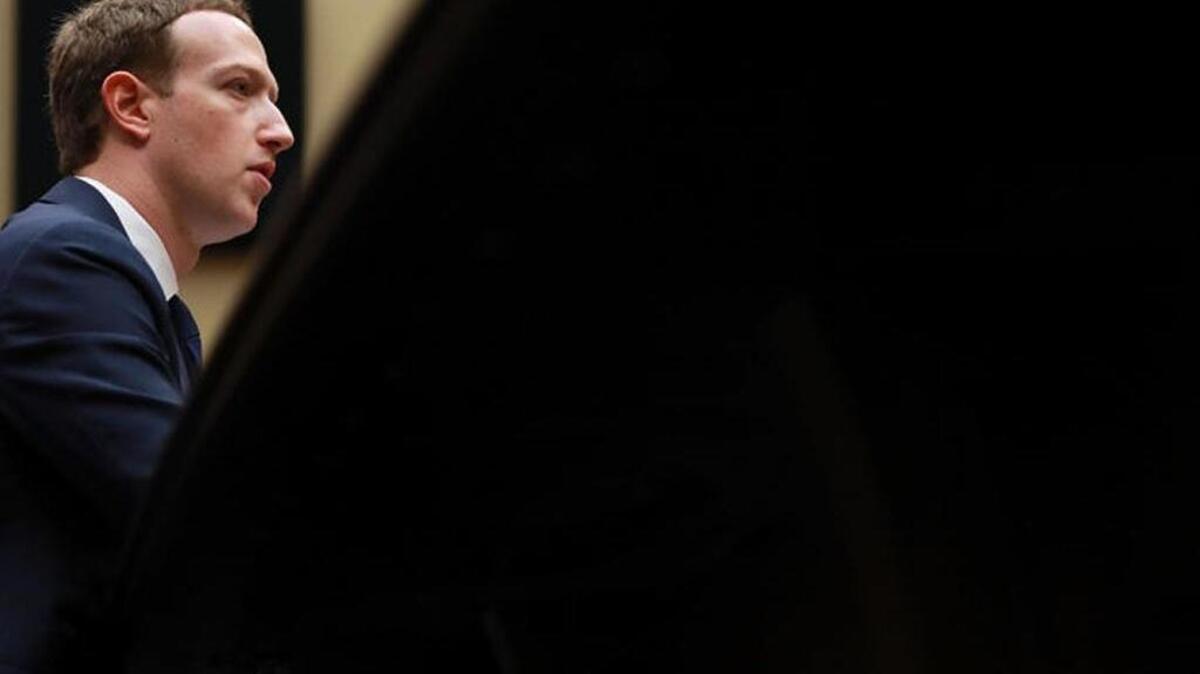 Facebook CEO Mark Zuckerberg testifies before the House Energy and Commerce Committee on Capitol Hill in April.
