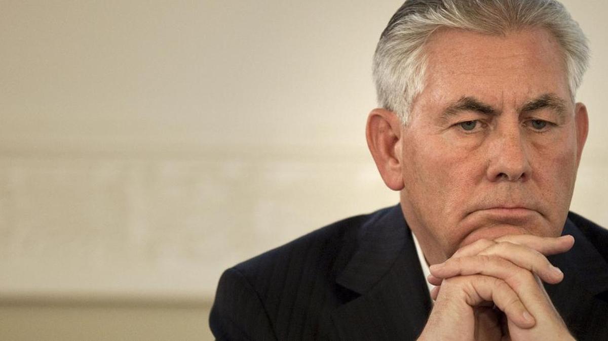 Secretary of State Rex Tillerson had been CEO of ExxonMobil since 2006.