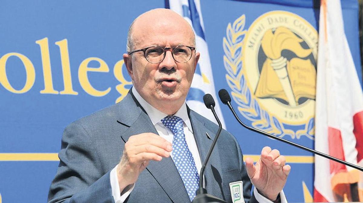 Eduardo Padron, 74, announced his retirement in February. He has been MDC’s president since 1995.