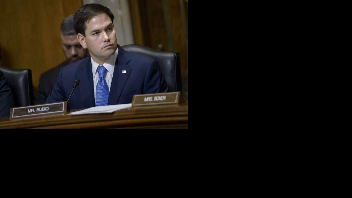 
CUBA TESTIMONY: A Senate panel led by Sen. Marco Rubio held hearings this week on the effects of normalizing relations with Cuba.
