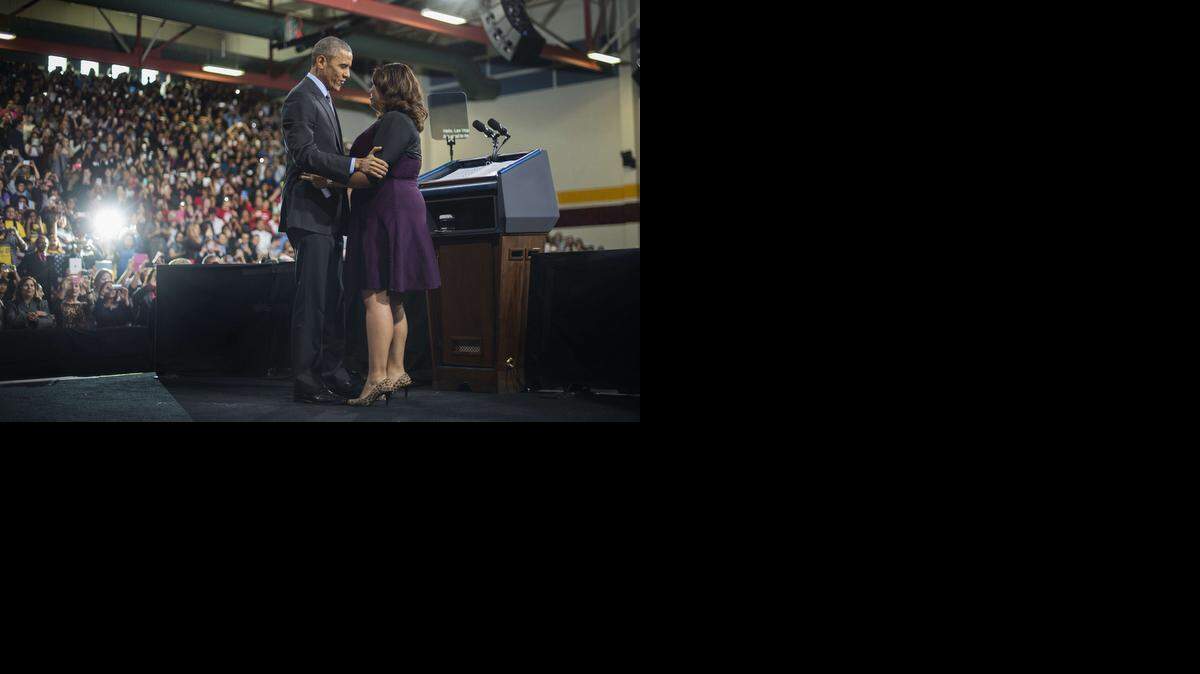 
IMMIGRATION: President Obama greeted Astrid Silva, a reform advocate, prior to delivering remarks on immigration in Las Vegas last week.
