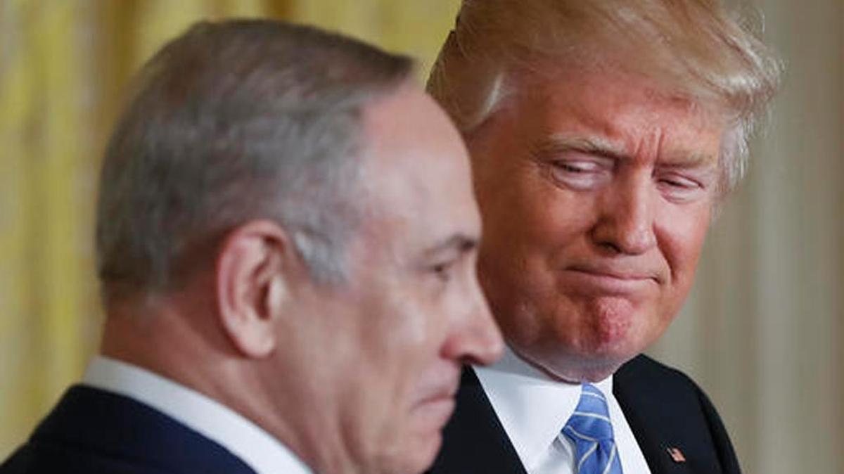 President Trump and Israeli Prime Minister Benjamin Netanyahu held a news conference at the White House on Feb. 15.