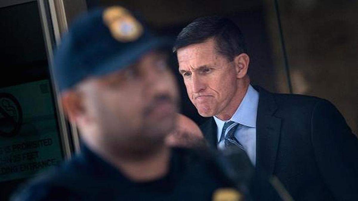 Michael Flynn, former national security adviser to President Trump, leaves federal court on Dec. 1.