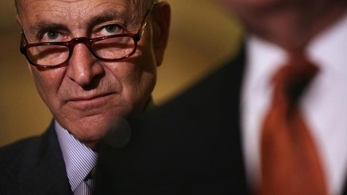 Senate Minority Leader Chuck Schumer has not given threatened Democrats any wiggle room to support Brett Kavanaugh for the Supreme Court.