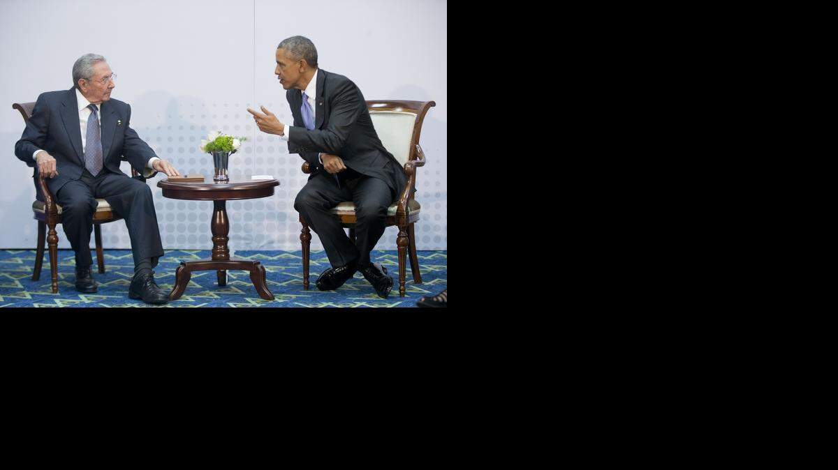 
SUMMIT SPOTLIGHT: The historic meeting between President Obama and Cuba’s Raul Castro took center stage at the hemispheric meeting in Panama.


