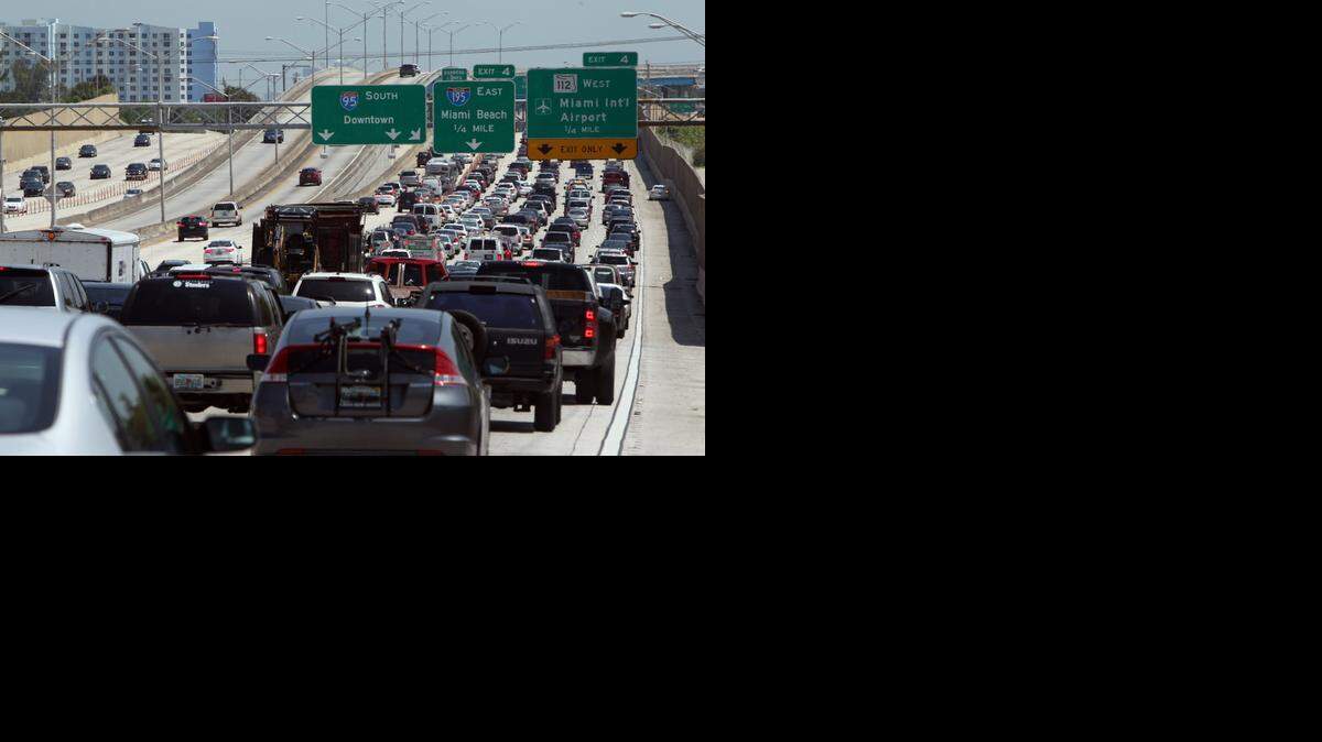 
GRIDLOCK: Transportation is one of many serious problems for workers in Miami-Dade.
