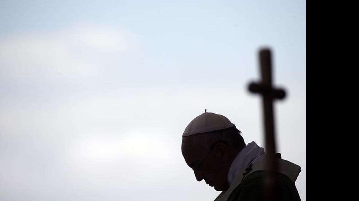 
SOUTH AMERICA TOUR: Pope Francis, as he celebrates a mass in Asunción, Paraguay. 

