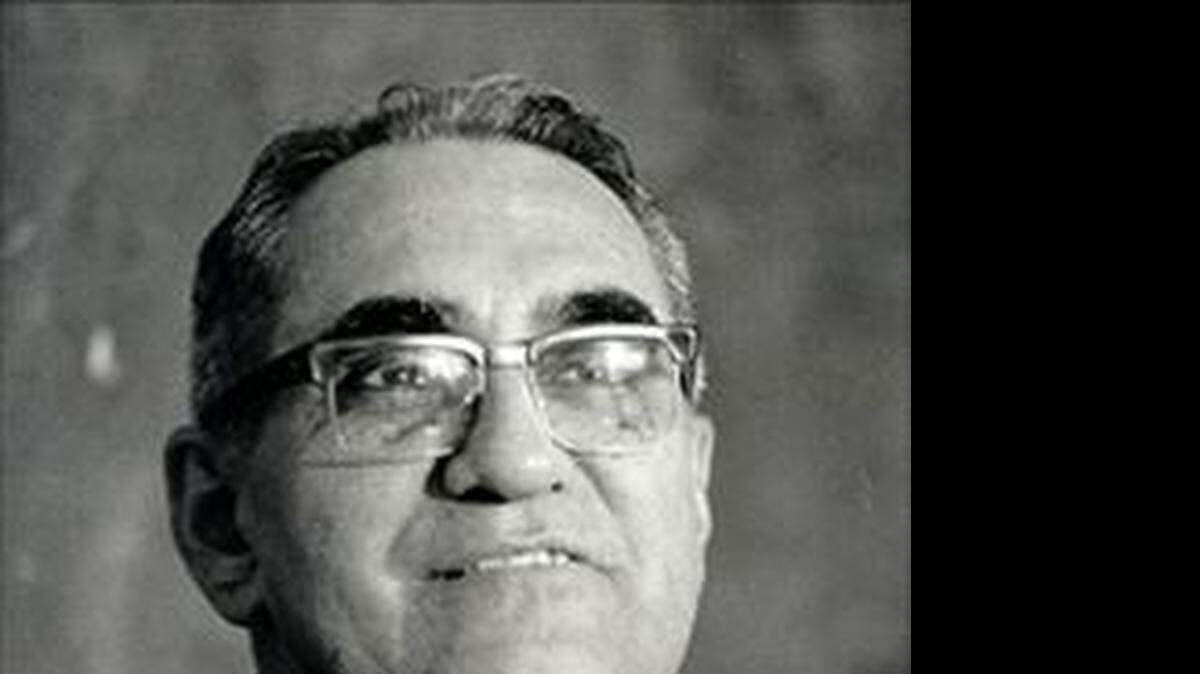 
ASSASSINATED: Archbishop Oscar Romero, of El Salvador will be beatified.
