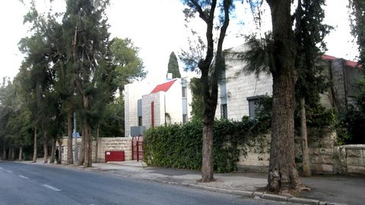 A quiet street in Jerusalem’s Beit Hakerem neighborhood, where the first community building went up 90 years ago.