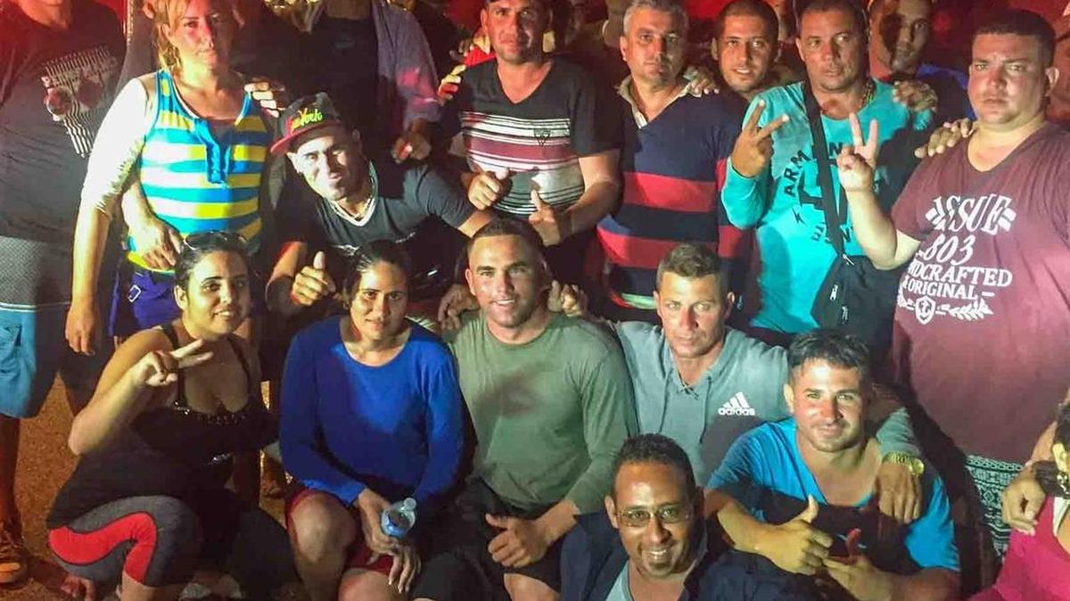 A large group of Cuban migrants landed at Sugarloaf Key after a perilous journey across the Florida Straits last month.