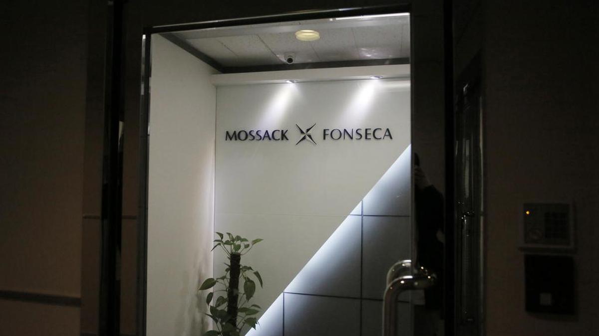 Entrance of the Hong Kong regional head office of Panama-based law firm Mossack Fonseca, one of the world’s biggest creators of shell companies.
