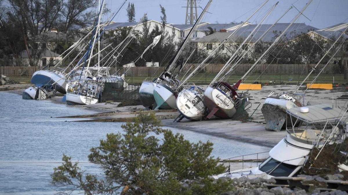 After the storm passed, sailboats and motorboats were the biggest victims of Hurricane Irma in the Middle Keys