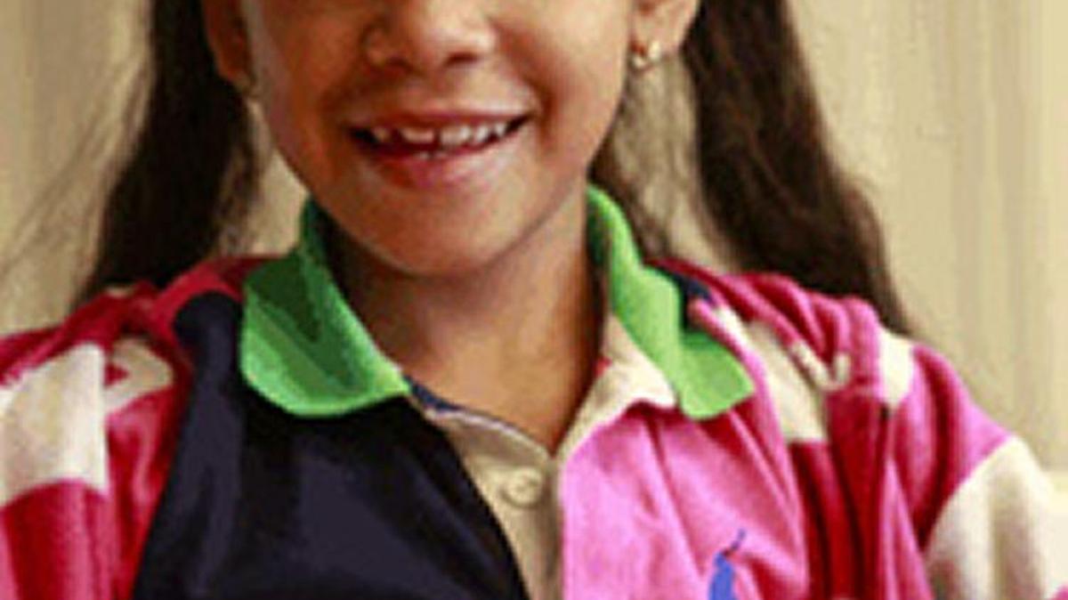 Visually impaired children are learning alongside sighted classmates.