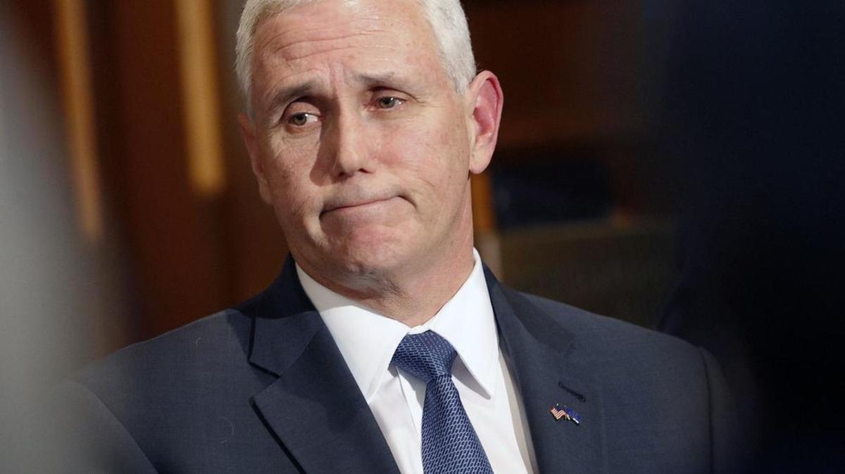 Indiana Gov. Mike Pence and Donald Trump keep each other at arm’s length.