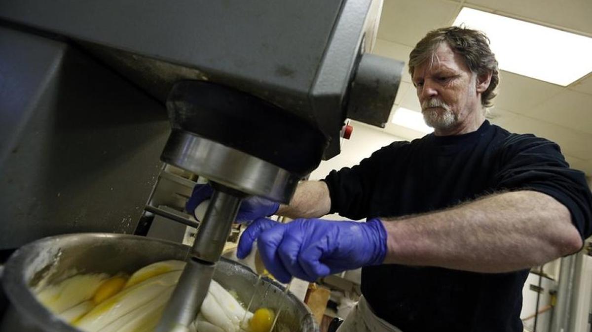 Masterpiece Cakeshop owner Jack Phillips says he considers his cakes as works of art and to force him to bake for a same-sex wedding, a cause he doesn’t believe in, would mean violating his First Amendment rights.