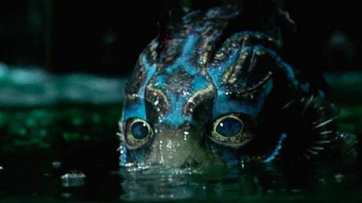 Creature from ‘The Shape of Water,” by Mexican filmmaker Guillermo del Toro.