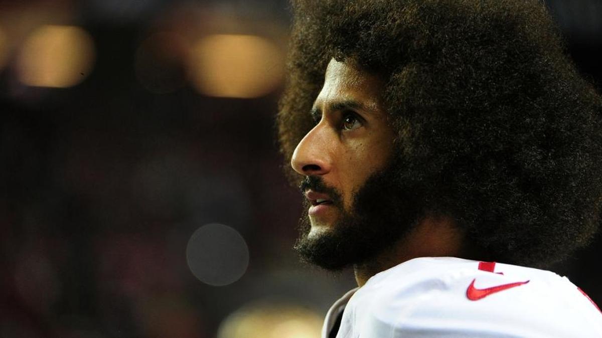NFL player Colin Kaepernick began taking a knee during the national anthem to protest police brutality against African Americans - and in doing so signaled an era in which sports fans often are required now to take moral stands on matters not really about sports at all.