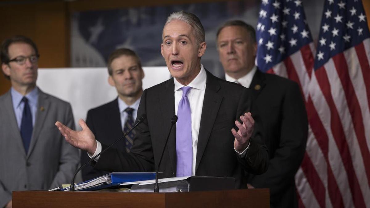 Rep. Trey Gowdy, R-S.C., discusses the release of his panel’s report on the 2012 attacks on the U.S. consulate in Benghazi.