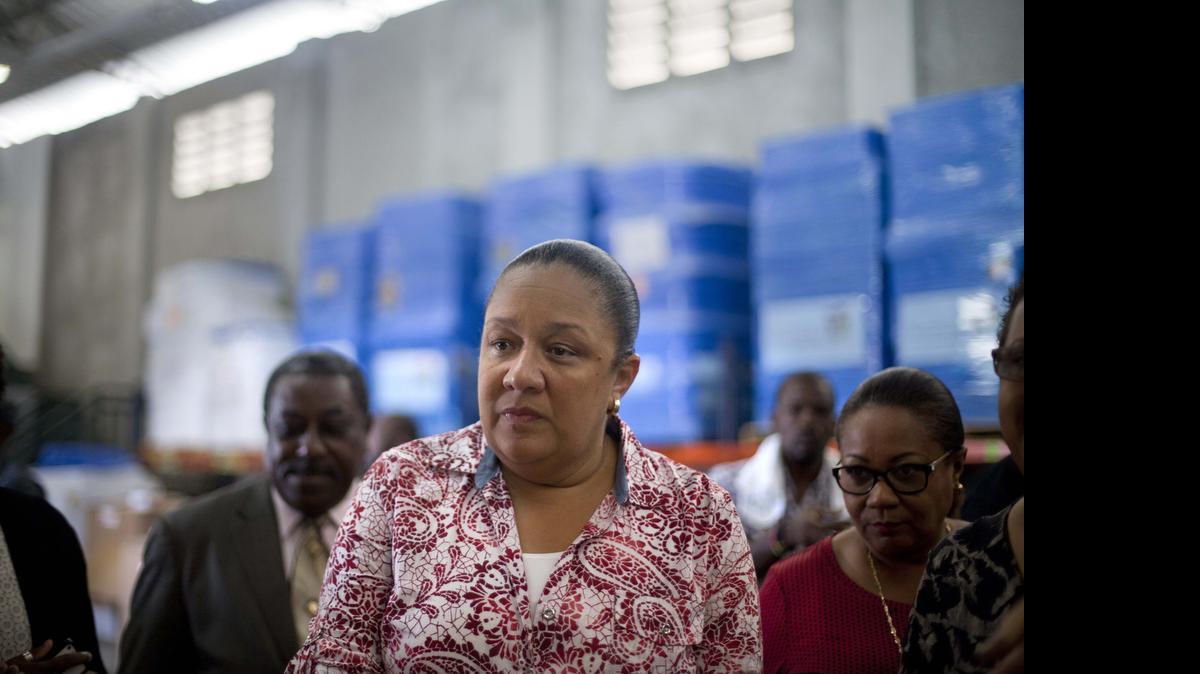 
NO DICE: An agency of the Haitian government has rejected a bid by first lady Sophia Martelly of Haiti to run for the Senate.
