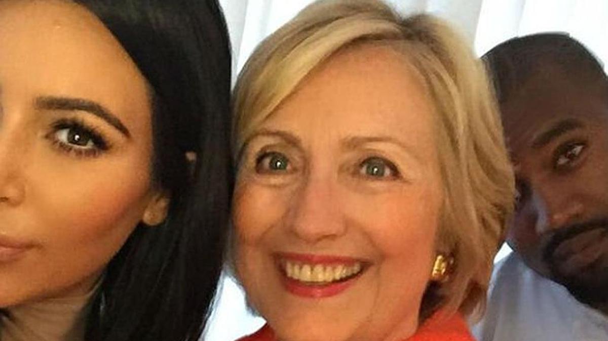 In 2015, Hillary Clinton, in fundraising mode for her presidential campaign, partied with Kim Kardashian and her husband, Kanye West.