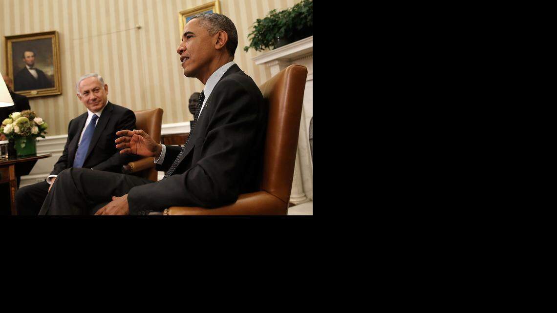 
AT ODDS: President Barack Obama met with Israeli Prime Minister Benjamin Netanyahu at the White House earlier this month.
